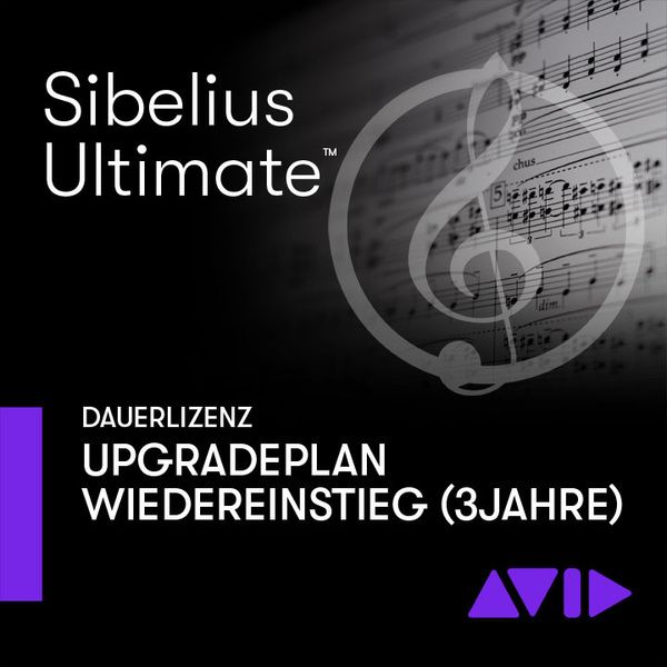 Avid Sibelius Ultimate Reinstate 3Y