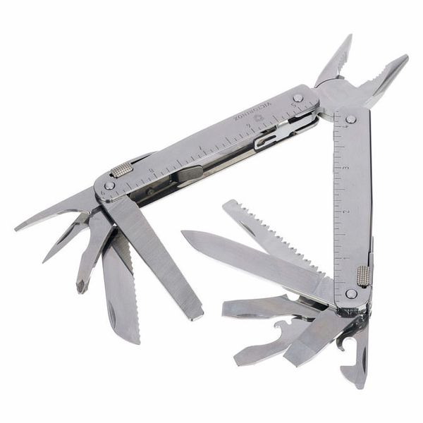 Free Shipping Swiss  multi-tool with 10 tools Very Compact