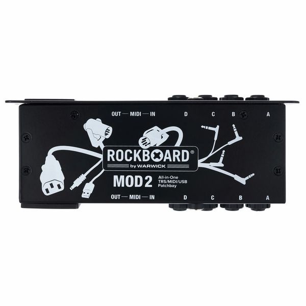 Rockboard MOD 2 V2 Midi & USB Patchbay