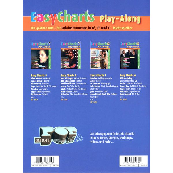 Music Factory Easy Charts Play-Along 10
