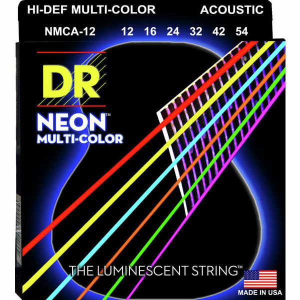 DR Strings Neon Multi NMCA-12 , Test, Avis, Comparatif