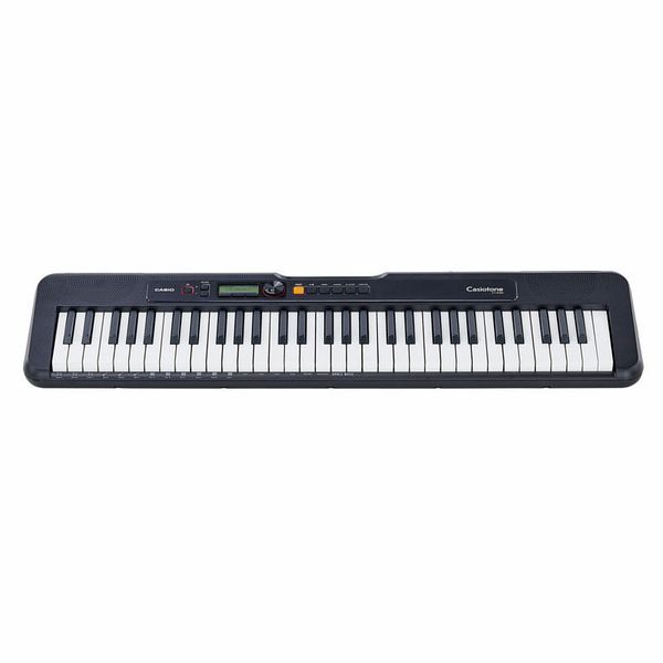 Headphones & Power Supply Casio CT-S200BK 61-Key Premium Keyboard Pack with Stand CAS CTS200BK PPK Black 