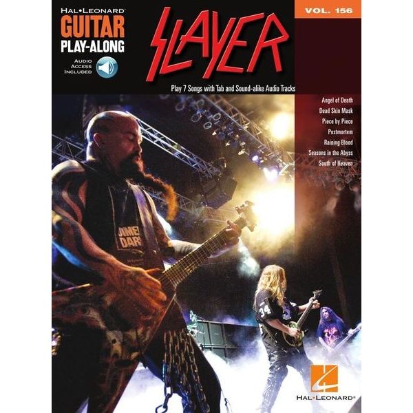 Hal Leonard Guitar Play-Along Slayer