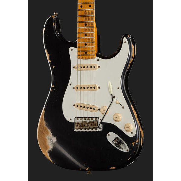 heavy relic black strat