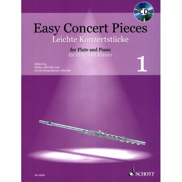 Schott Easy Concert Pieces Flute 1
