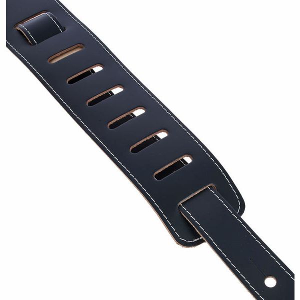Levys CL Leather Strap 2,5" BK