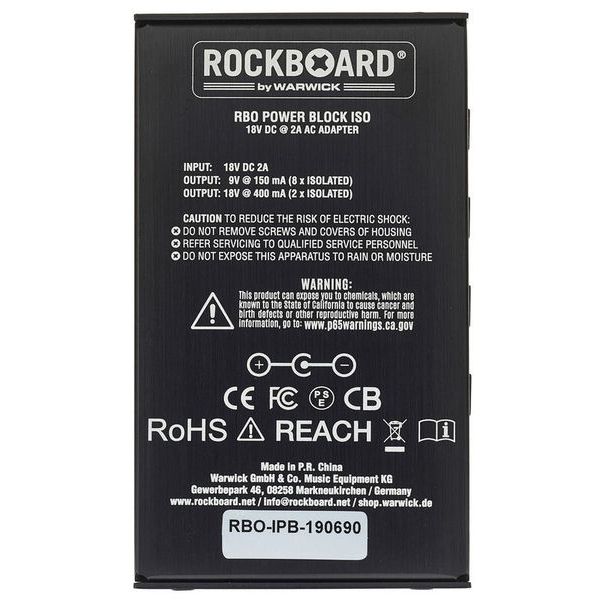 Rockboard ISO Power Block V10