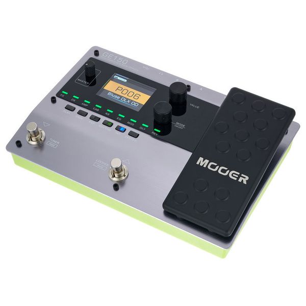 MOOER GE150 Electric Guitar Amp Modelling Multi Effects Pedal with Looper drum machine 