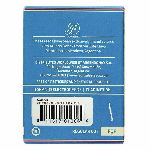 Gonzalez FOF Bb Clarinet 3.5