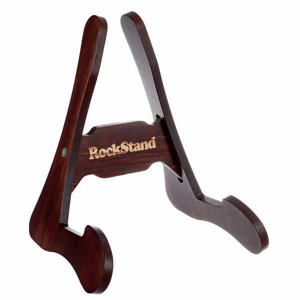 Rockstand Wood A-Frame Stand Brown Oak
