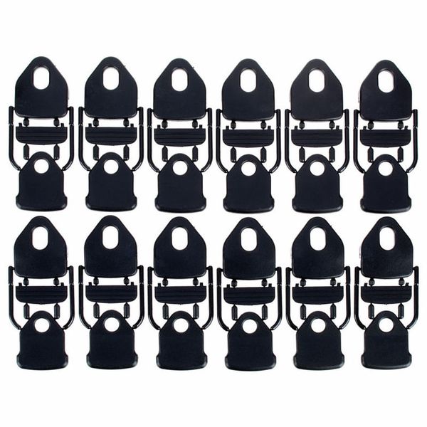 Stairville Euro Molton Set Black 2x3m