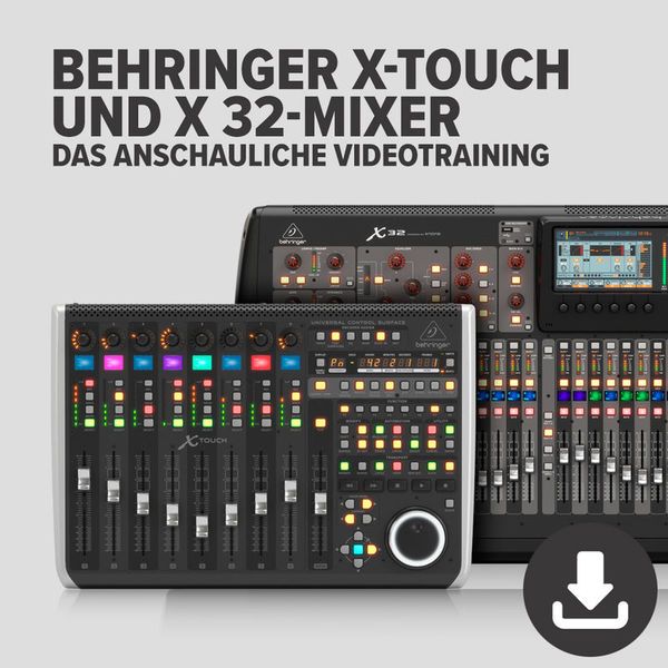 DVD Lernkurs Behringer X-Touch und X32