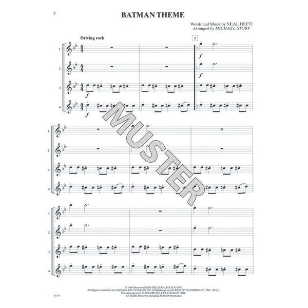 Alfred Music Publishing Pop Quartets For All Flute Thomann United States