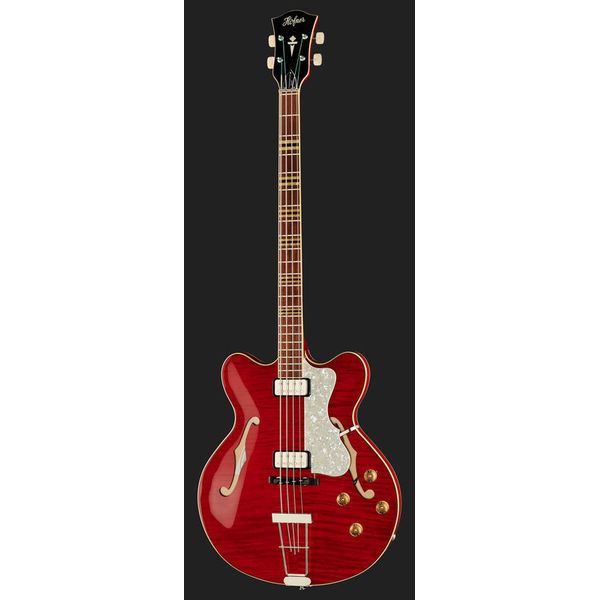 hofner verythin bass red