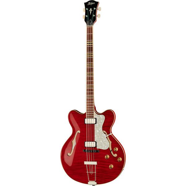 hofner verythin bass red