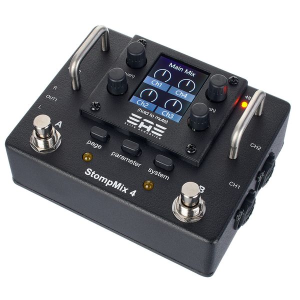 Elite Acoustics Stompmix X4 Pedal Mixer