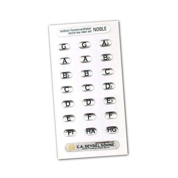 C.A. Seydel Söhne Key Sticker Set 1847 NOBLE Std