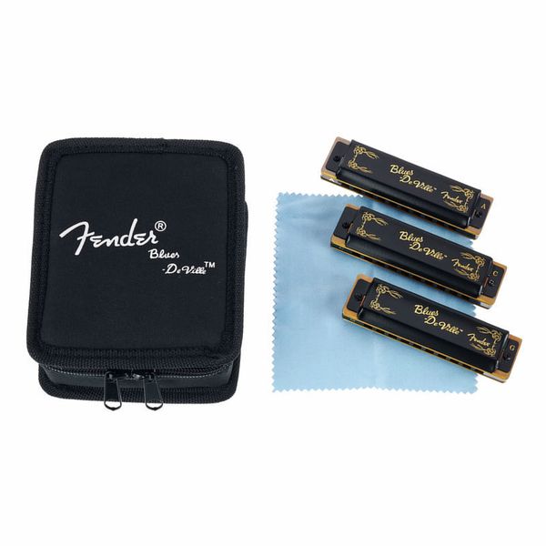Fender Blues Deville 3 pack with case