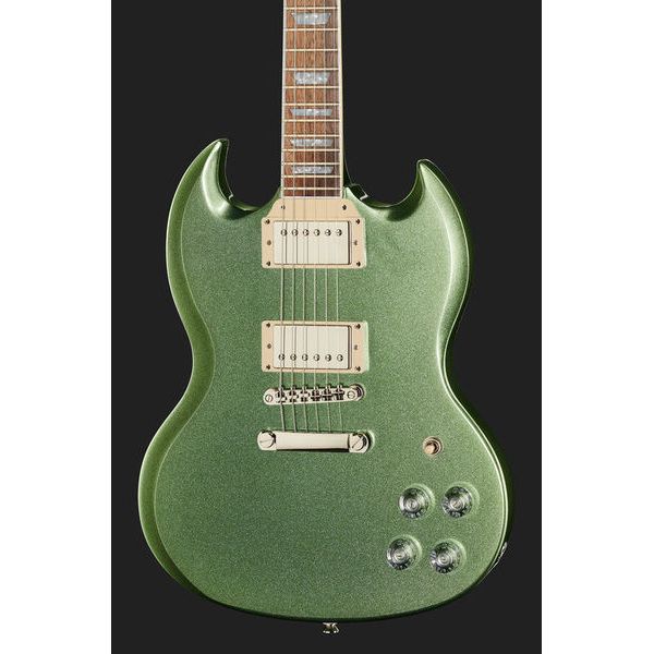 green sg guitar