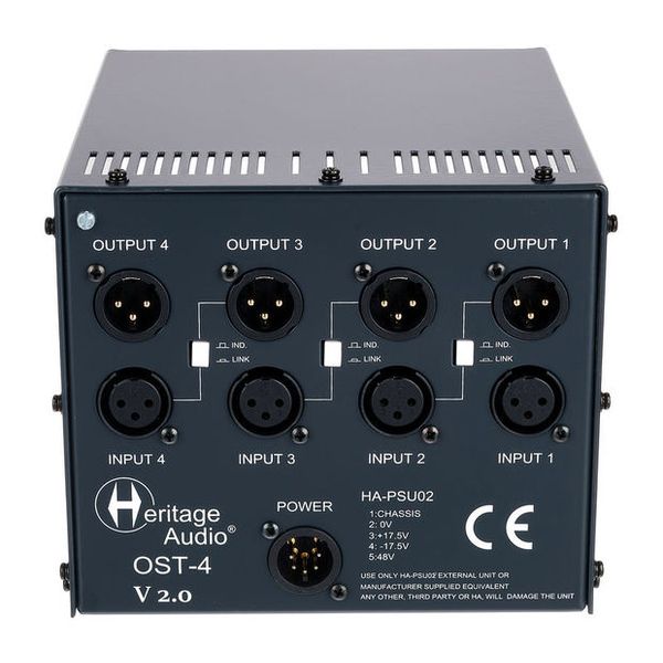 Heritage Audio OST-4 V2 500-Series Rack