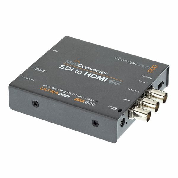 Blackmagic Design Blackmagic Design SDI to HDMI 6G Mini Converter with SDI Cable and HDMI Cable 