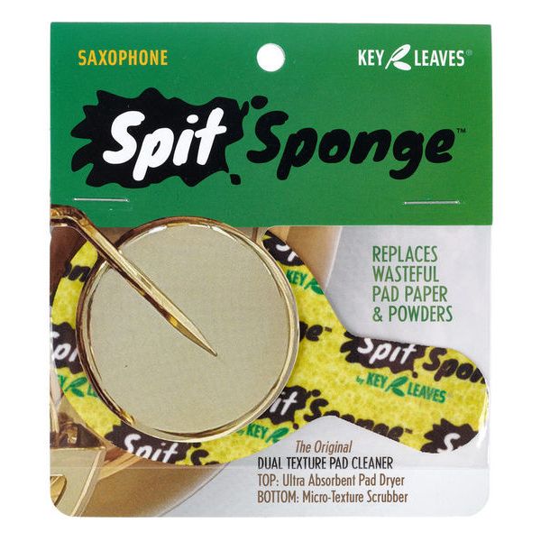 Key Leaves Spit Sponge Saxophone