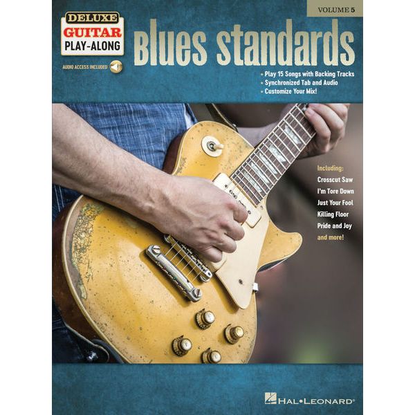 Hal Leonard Blues Standards Deluxe Guitar