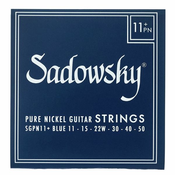Cordes guitare Sadowsky Blue Label N 011-050 | Test, Avis & Comparatif