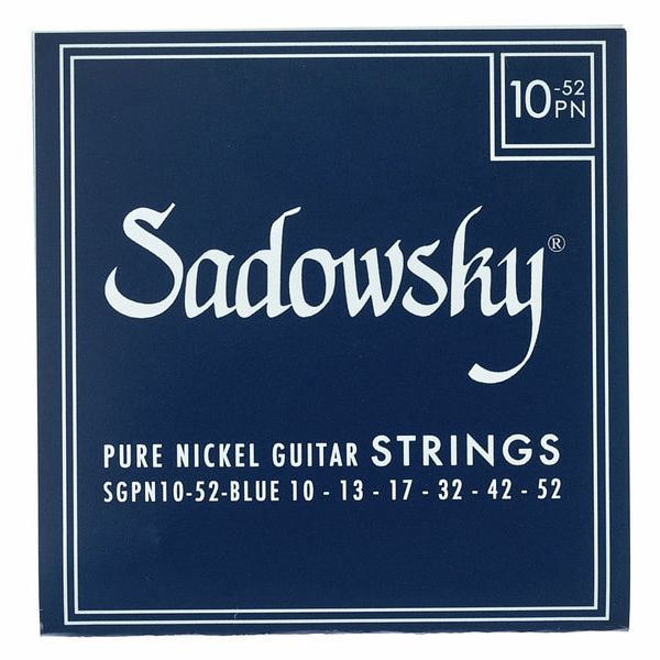 Cordes guitare Sadowsky Blue Label NPS 010-052 | Test, Avis & Comparatif