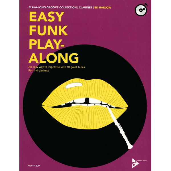 Advance Music Easy Funk Play-Along Clarinet