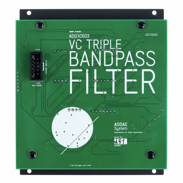 ADDAC 603 VC Tripple Bandpass Filter