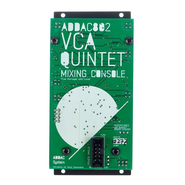 ADDAC 802 VCA Quintet Mixing Console