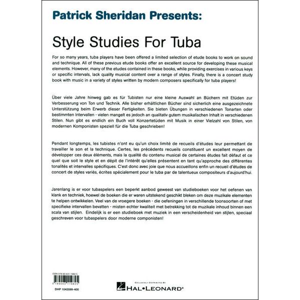 De Haske Style Studies Tuba C