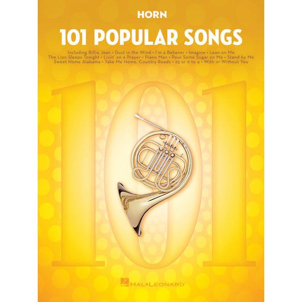 Hal Leonard 101 Popular Songs Horn