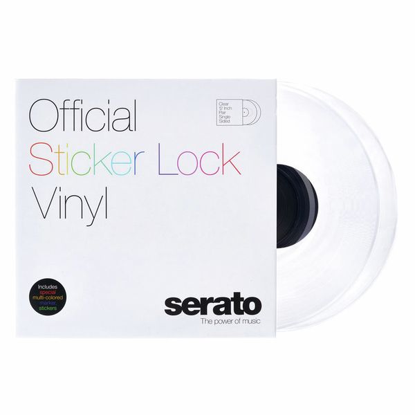 Eftermæle hvad som helst komme ud for Serato 12" Sticker Lock Control Vinyl – Thomann United States