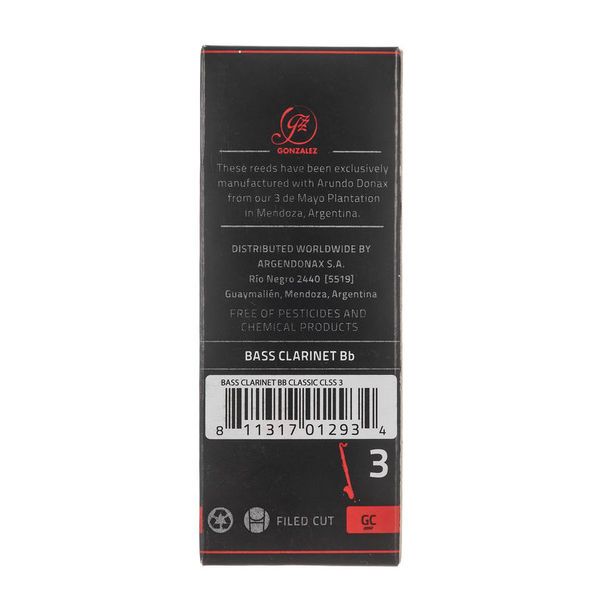 Gonzalez Classic Bass Clarinet 3.0