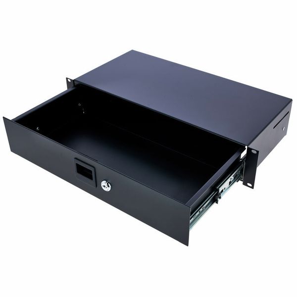 Cassetto Rack Adam Hall 2U 200 Mm - Per Attrezzatura Audio/Video, Acciaio - Foto 8