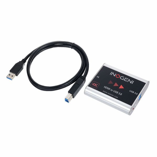 店舗良い店舗良い INOGENI HD2USB3 4K アップグレード可能 1080p 60 HDMI To USB 3.0コンバーター スキャナ 