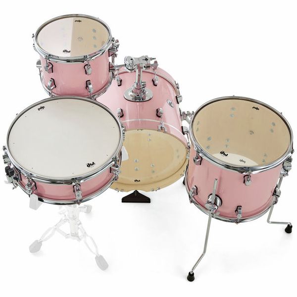 PDP by DW batteria acustica New Yorker Shellpack Pale Rose Sparkle 