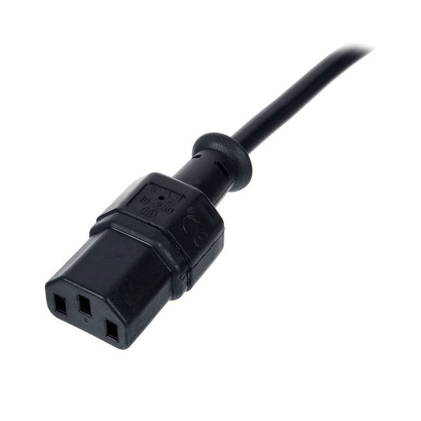 Stairville IEC Power Cable 0,5m BK