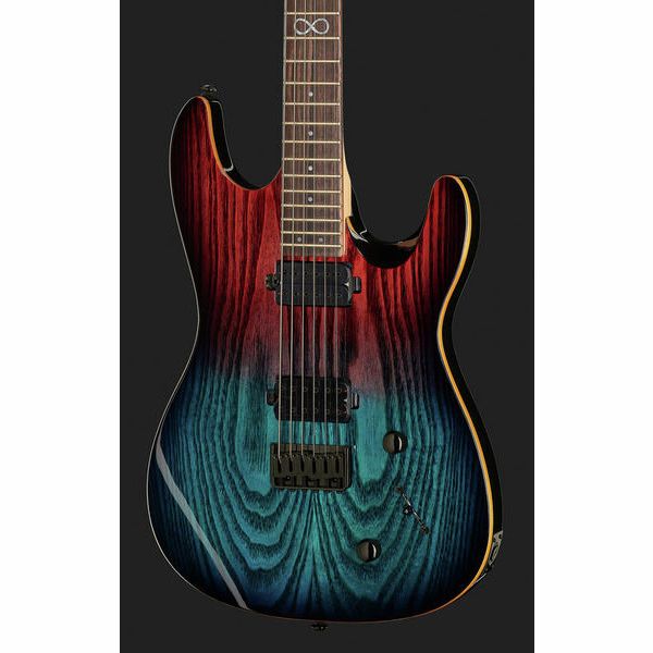 chapman guitars ml1 modern baritone red sea