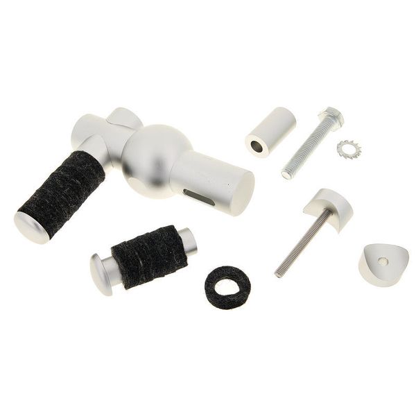 Bulldog Aluminum Guitar Hanger Silver