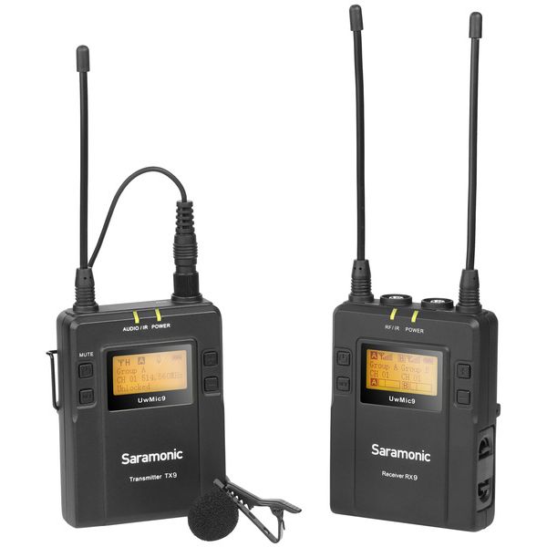 Micrófono inalámbrico Saramonic UwMic9 TX9+RX-XLR9 UHF 