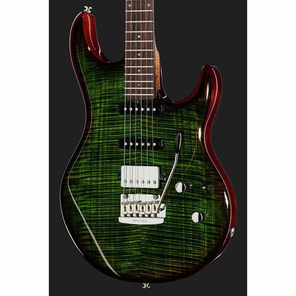 La guitare électrique Music Man Luke III HSS Luscious Green Q | Test, Avis & Comparatif | E.G.L