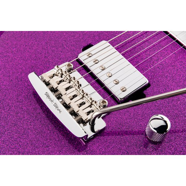 La guitare électrique Music Man Luke III HH Fuchsia Sparkle RW | Test, Avis & Comparatif | E.G.L