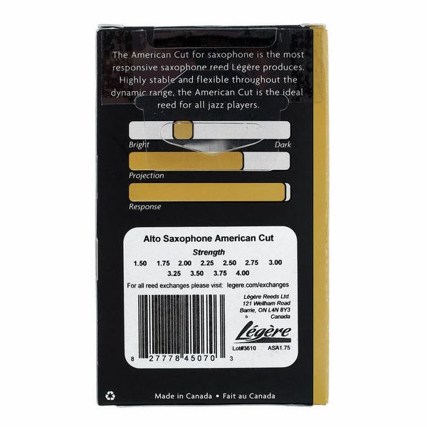 Ancia Legere American Cut 3 Per Sax Alto - Per Musicisti Professionisti - Foto 11