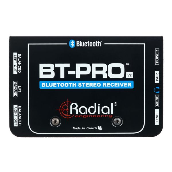 Radial BT-Pro Bluetooth Receiver 2-Channel Active Direct Box 