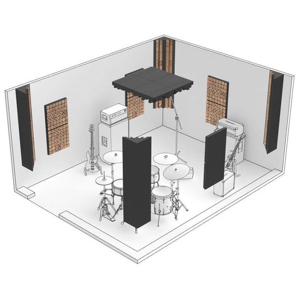 t.akustik Rehearsal Room Set S Premium Thomann France
