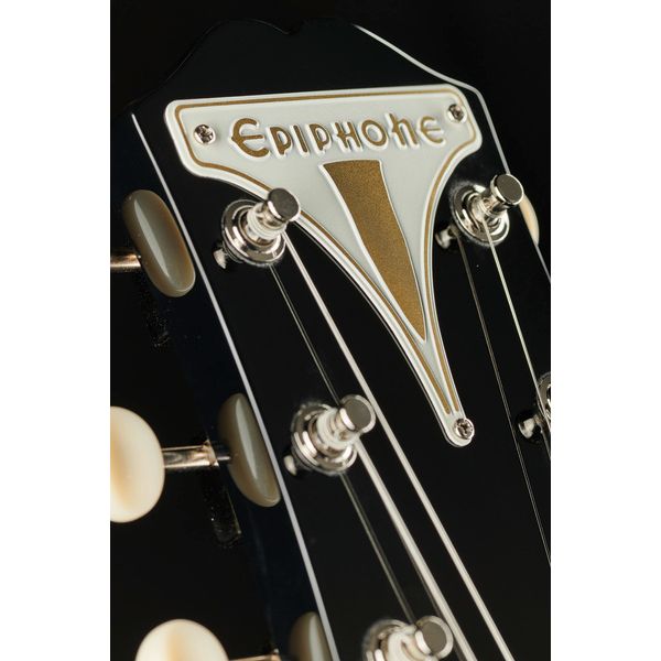 Guitarra Eléctrica Epiphone Crestwood Custom Coronet Blanco Cuerpo De Caoba 
