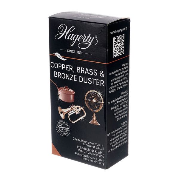 CONTAINS SPECIAL IMPREGNATION COPPER AND BRONZE CLEANING CLOTH LARGE BRASS 